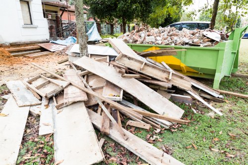 Professionals conducting loft clearance in Anerley